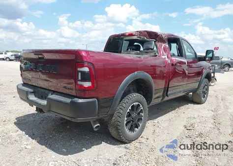 2024 Ram 2500 Power Wagon Rebel 4X4 6'4 Box from USA, damaged, VIN 3C6UR5EL1RG126486